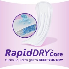 Incontinence Pads for Women with Bladder Leaks, Sensitive Skin Pads Moderate …