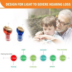 Hearing Aids Mini In-Ear Invisible Digital Enhancer Sound Amplifier Portable US