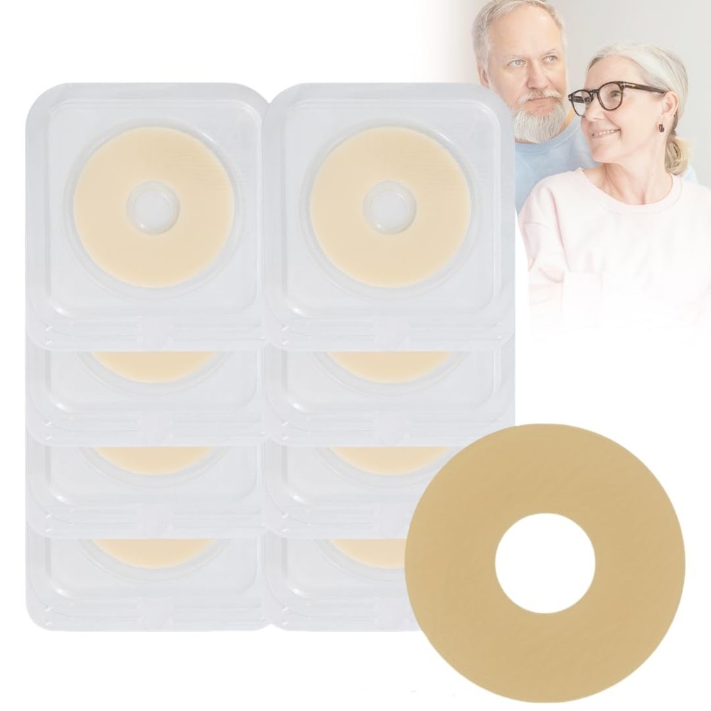10 PCS Ostomy Barrier Rings, 2mm Thickness Moldable Colostomy Rings, Medical …