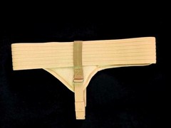 Inguinal Hernia Groin Support Belt Adjustable Elastic Right Side