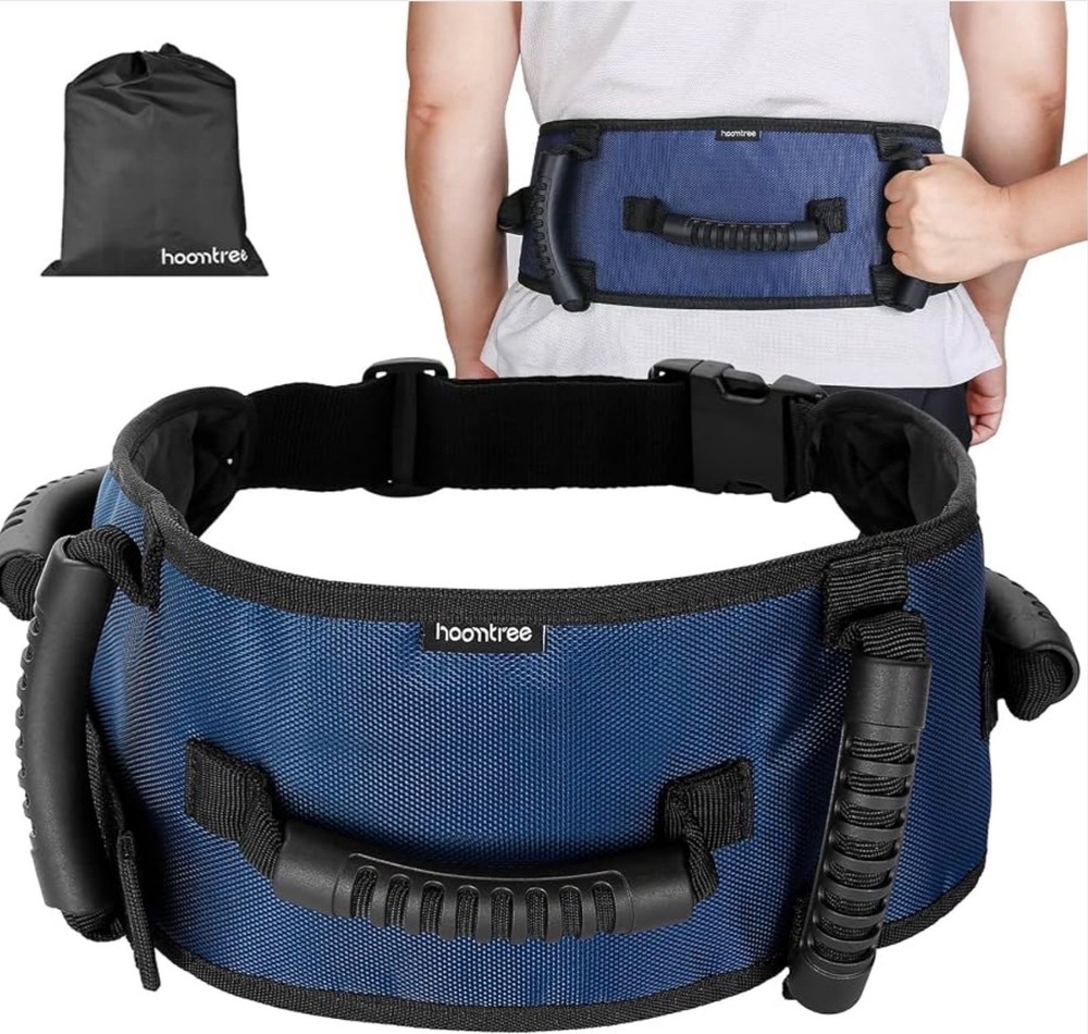 Gait Belt Transfer Belt with Padding Handles,Transfer Belts for Lifting Seniors