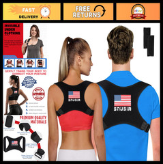 Posture Corrector Upper Back Support Brace for Neck & Shoulder Pain Relief – Uni