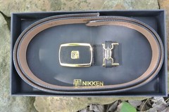NIKKEN BELT 1486 WITH BELT BUCKLE NEW IN BOX NIB 38