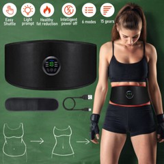 EMS Massager Abdominal Back Full Body Muscle Stimulator Pain Relief Device Smart