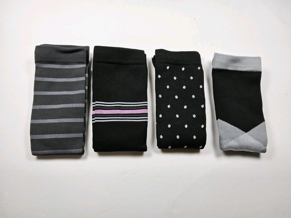Unbranded Compression Lot Of 4 Pairs Socks Size S/M