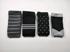 Unbranded Compression Lot Of 4 Pairs Socks Size S/M