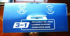 Copper Fit Rapid Relief 3-In-1 Hot/Cold Therapy Back Support One Size Fits Most