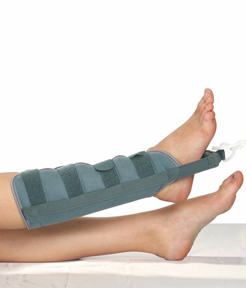Tynor Leg Traction Brace Grey , Size – MEDIUM