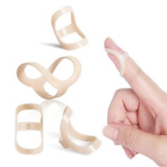 Oval Finger Splint 8 Pcs Finger Splints for Arthritis Mallet Finger Trigger F