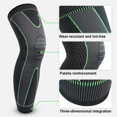 Leg Support Brace Calf Compression Sleeve Socks with Strap Sport Pain Relief US