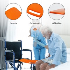 LOSCHEN Slide Transfer Board, Patient Assist Device for 31 Inch, Orange