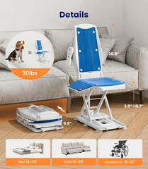 Upgrade Electric Chair Lift with Wheels, Get up from Floor, Portable Lift Assist
