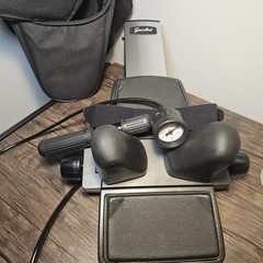 Saunder Cervical Traction Device w/ Pump, Instructions, & Deluxe Carrying Bag