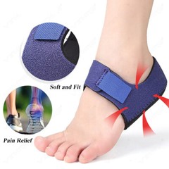 1 Pair Plantar Fasciitis Heel Cups Protectors Arch Wrap Support Foot Pain Relief