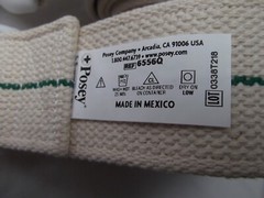 lot 3 Posey gait transfer belt strap 60in cotton adjustable plastic clip NEW