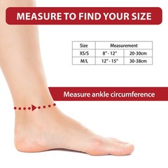 Core Products FootFlexor Foot Drop Brace – Soft Ankle Foot Orthosis (AFO) for