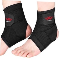 Ankle Brace, 2PCS Breathable & Strong Ankle Brace for Medium (Pack of 2)