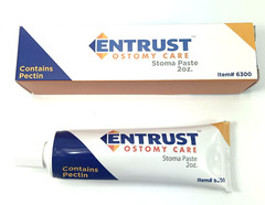 1 Entrust Ostomy Care 6300 Stoma Paste 2 oz. Tube Expires 2026 *Note