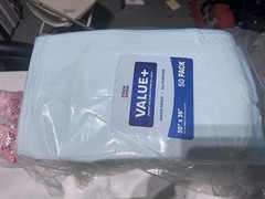 30 x36 Ultra Absorbent Adult Incontinence Disposable Bed Underpads, 50 pack