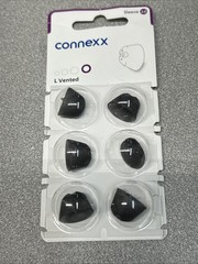 1 Pack L Vented Connexx Sleeve 3.0. Fits Signia Rexton Widex Miracle Ear. Large.