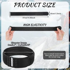 Adjustable Elastic Ankle Straps for Cycling, Climbing & Fishing – Safety Boot Bl