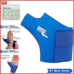 Thumb Support Brace Wrap Right Small Compression Sleeve Wrist Pain Relief for