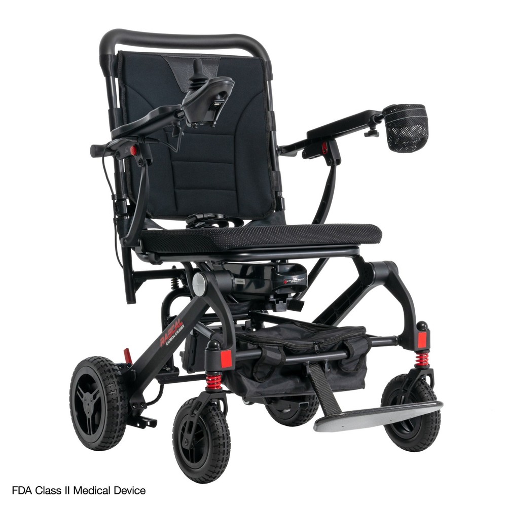 Rascal Carbon Cruiser Lightweight Folding Electric Wheelchair