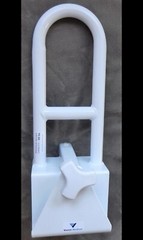 Vaunn Medical Adjustable Bathtub Safety Rail Shower Grab Bar Tub Handle. No Box