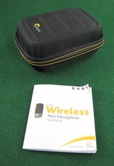 Cochlear Wireless Mini Microphone Model SM-1 Kit w/owner’s manual and all cables