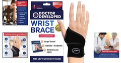 Doctor-Developed Adjustable Wrist Brace for Carpal Tunnel & Support