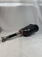 below-knee (transtibial) prosthetic leg