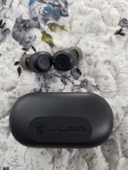 Hearing Aids JLab Hear OTC & Bluetooth Earbuds, 4 Presets Modes, Rechargeable