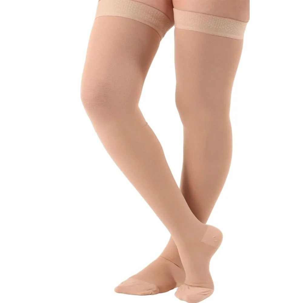 1 Pair Thigh High Compression Socks Over Knee Support Stockings Women Men