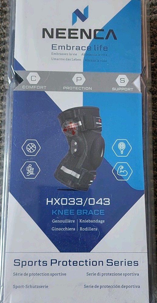 NEENCA Professional Knee Brace for Knee Pain, Hinged Knee Support , M – Open Box