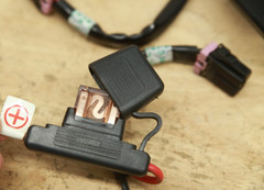 PAIR Battery Cables Wiring Harness for Shoprider Jetstream Power Chairs