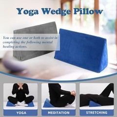 Small Wedge Pillow, Wedge Pillow for Bed Sores, Positioning 1 Unit, Blue