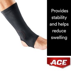 Ace Compression Ankle Support Breathable Neoprene Blend Small Medium Size 1ct