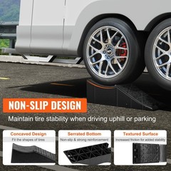 Engineered 20000lb 5.5in Tire Ramp, High Stability for Undercarriage Access