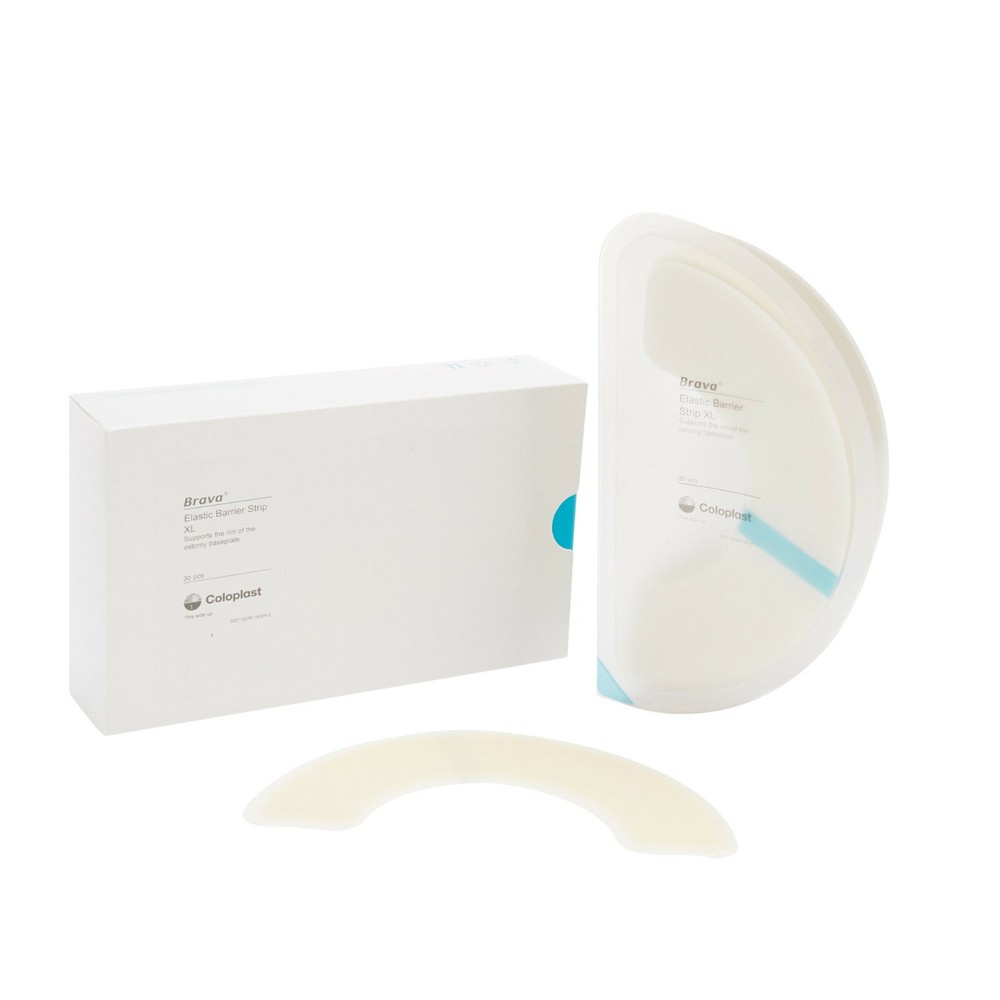 Coloplast 12076 BRAVA 30 ct Elastic Barrier Strip XL Exp 2/29 New Box