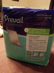 Large Prevail Fluff Underpads Size 23″x36″ Absorbent Surface Protection 15 Count