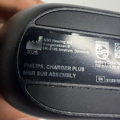 Philips Charger Plus CC-2 Hearing Aid Charging Case Only USB-C Tested Working