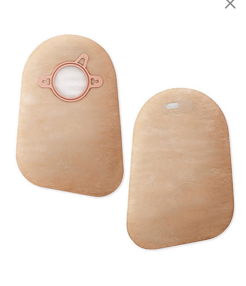 HOLLISTER (18374) 2- Piece Closed Ostomy Pouch 2 3/4” 70 mm – I Box / 60 Bags