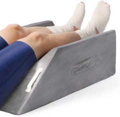 Double Leg Elevation Pillow For Post Surgery Recovery And Comfort Support