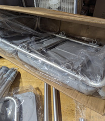 Drive Medical Padded Seat Transfer Bench 12005KD1 New, Opened, Tool Free, 450lb