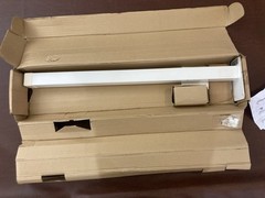 Handicare Hinged Arm Support Drop Down Rail Foldable White 330 lb LI2608