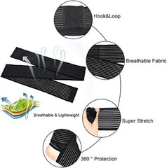 Elastic Lower Leg Calf Compression Support Bandage Wrap for Pain Relief 3″x70 in