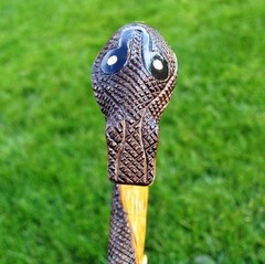 COBRA Hand Carvin Canes Walking Sticks Wooden Unique Handmade Cane Vintage Gift