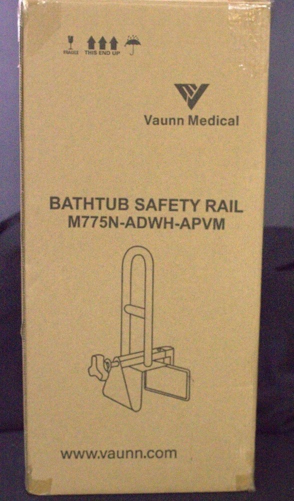 Vaunn Medical Bathtub Safety Rail M775N-ADWH-APVM