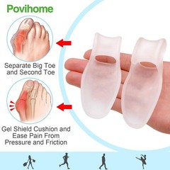 Soft Silicone Gel Bunion Pads – 8 Pack for Big Toe Comfort & Alignment