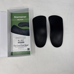 The Good Feet Store Arch Support Insert Maintainer Mid Flex Black 4 | 357